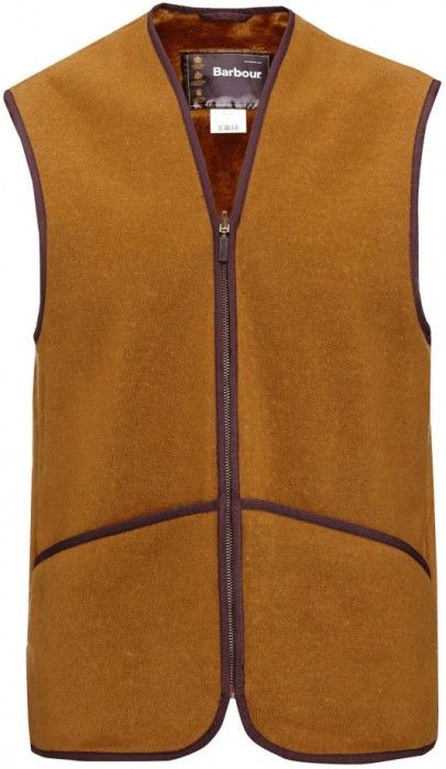 Warm Pile Waistcoat/Zip-In Liner Brown