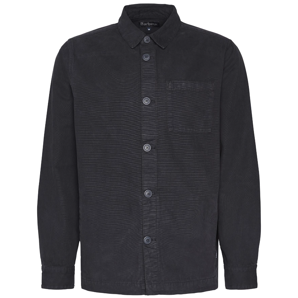 Washed Overshirt Navy
