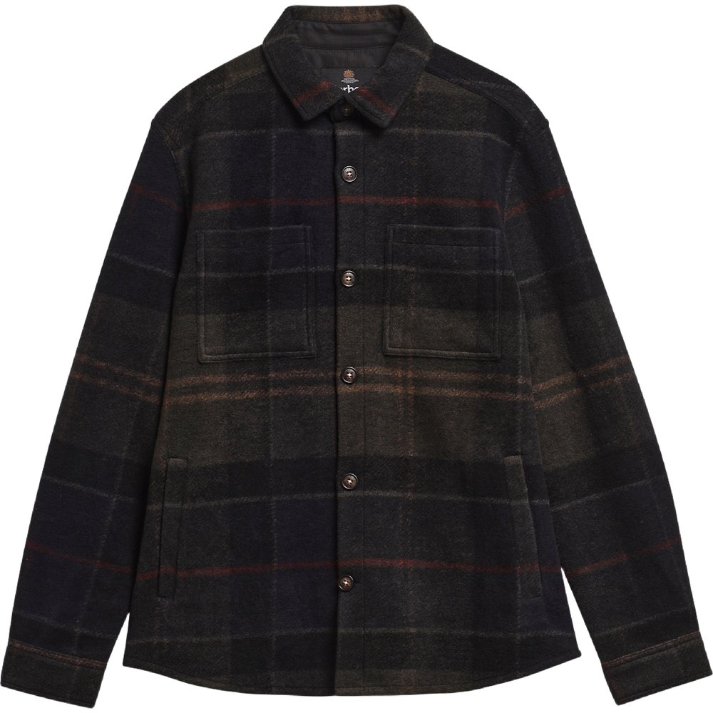 Woodlane Overshirt Shadow Classic Tartan