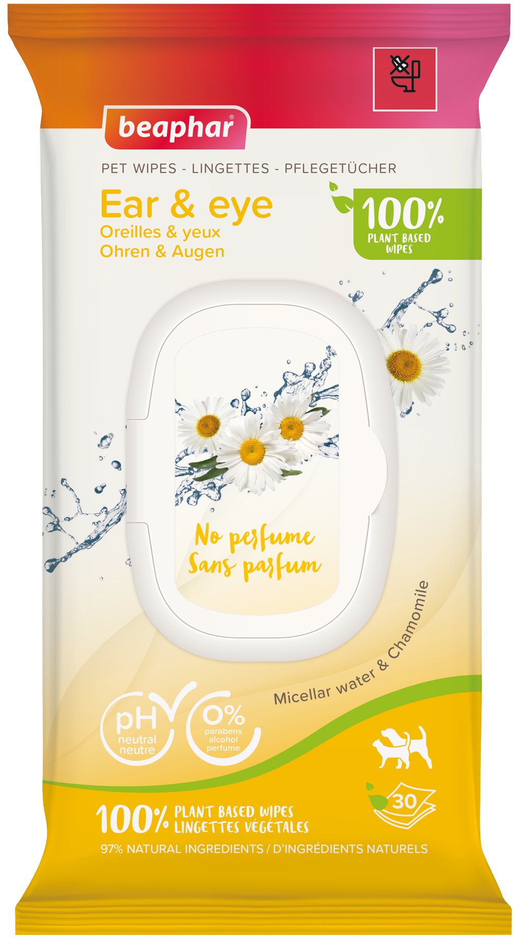 BIO Pet Wipes Ögon & Öron 30 pack