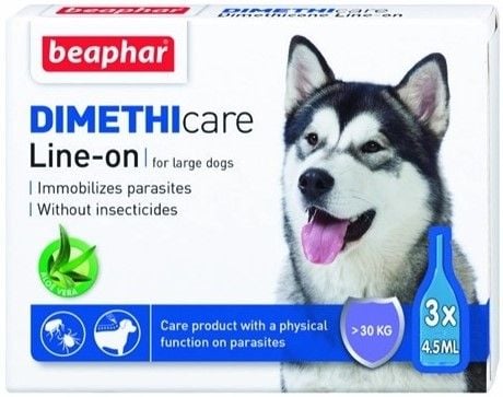 Flea & Tick Line On Large Dog