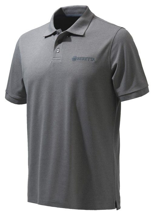 Corporate Polo Grey Melange