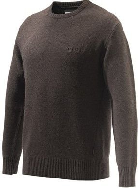 Devon Crewneck Sweater Brown Melange
