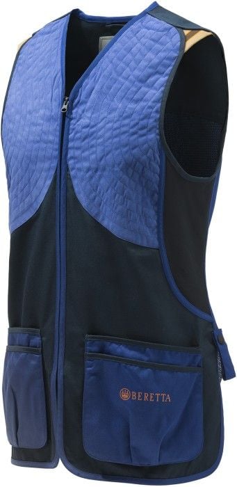 DT11 Microsuede Slide Vest Blue Navy