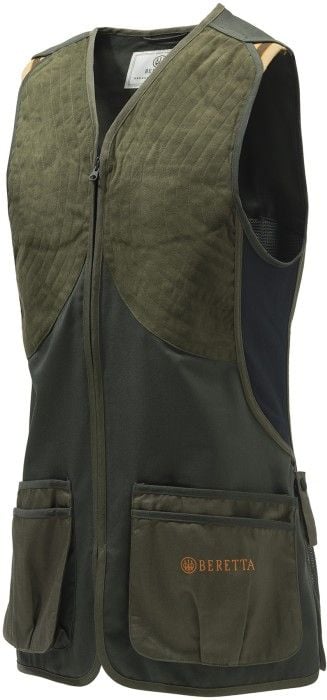 DT11 Microsuede Slide Vest Dark Olive