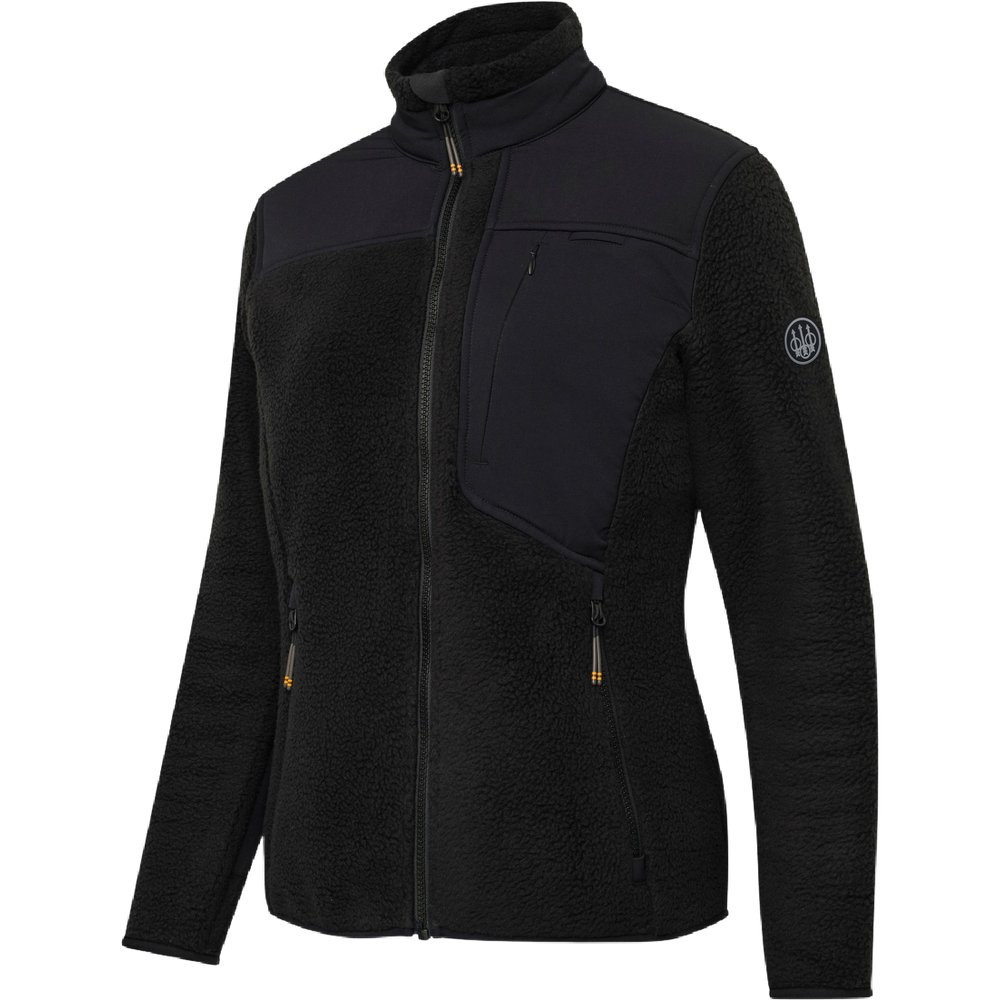 Halifax Sherpa W Fleece Jacket Black