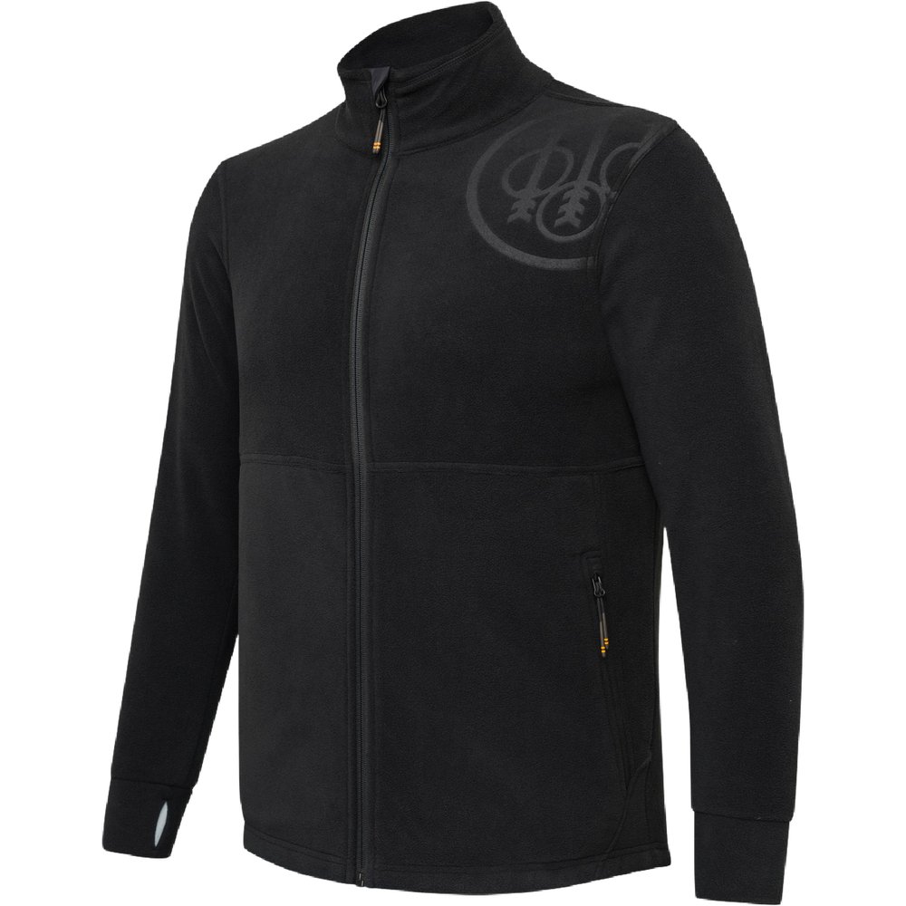 Hp Logo Full Zip Black