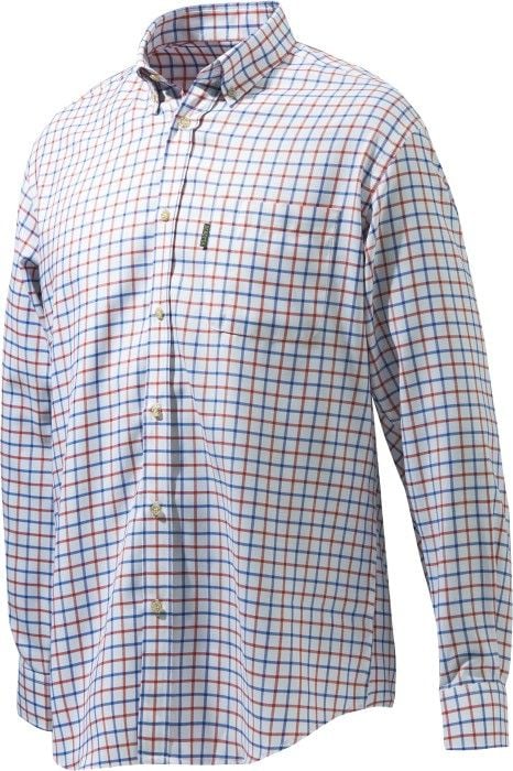 M's Classic Shirt Check White Red Blue
