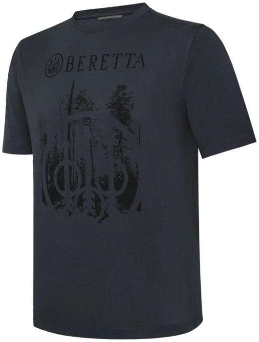 M's Outline T-Shirt Ebony