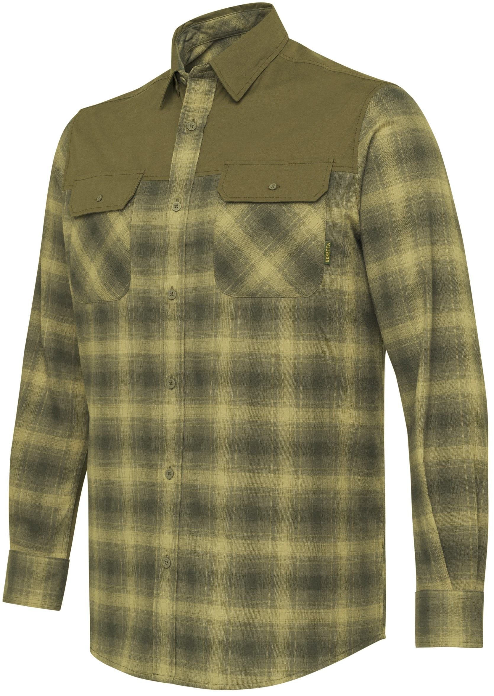 M's Outpost Shirt Moss Check