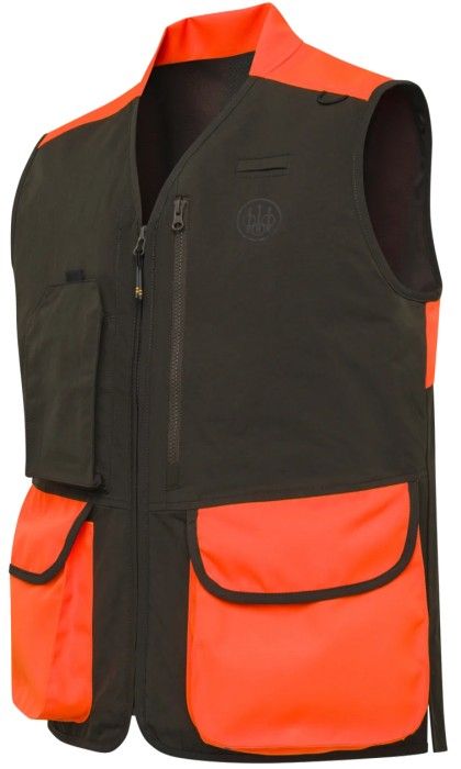 M's Thorn Resistant Vest Brown Bark & Orange