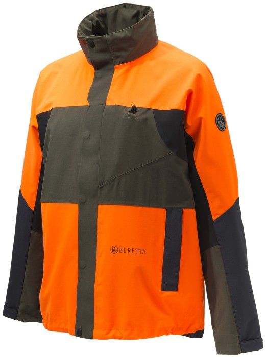 M's Tri-Active WP Jacket Green & Orange