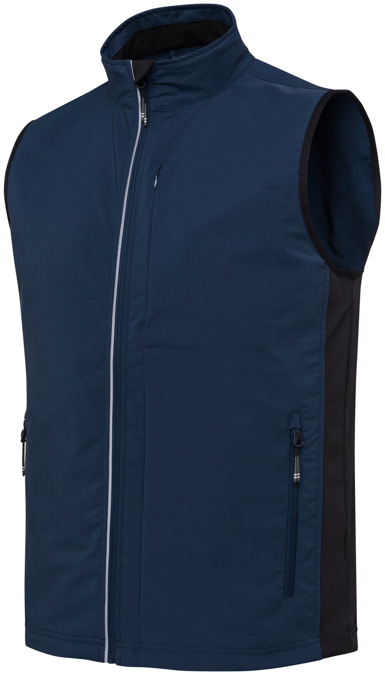 M's Windshell EVO Vest Blue Total Eclipse