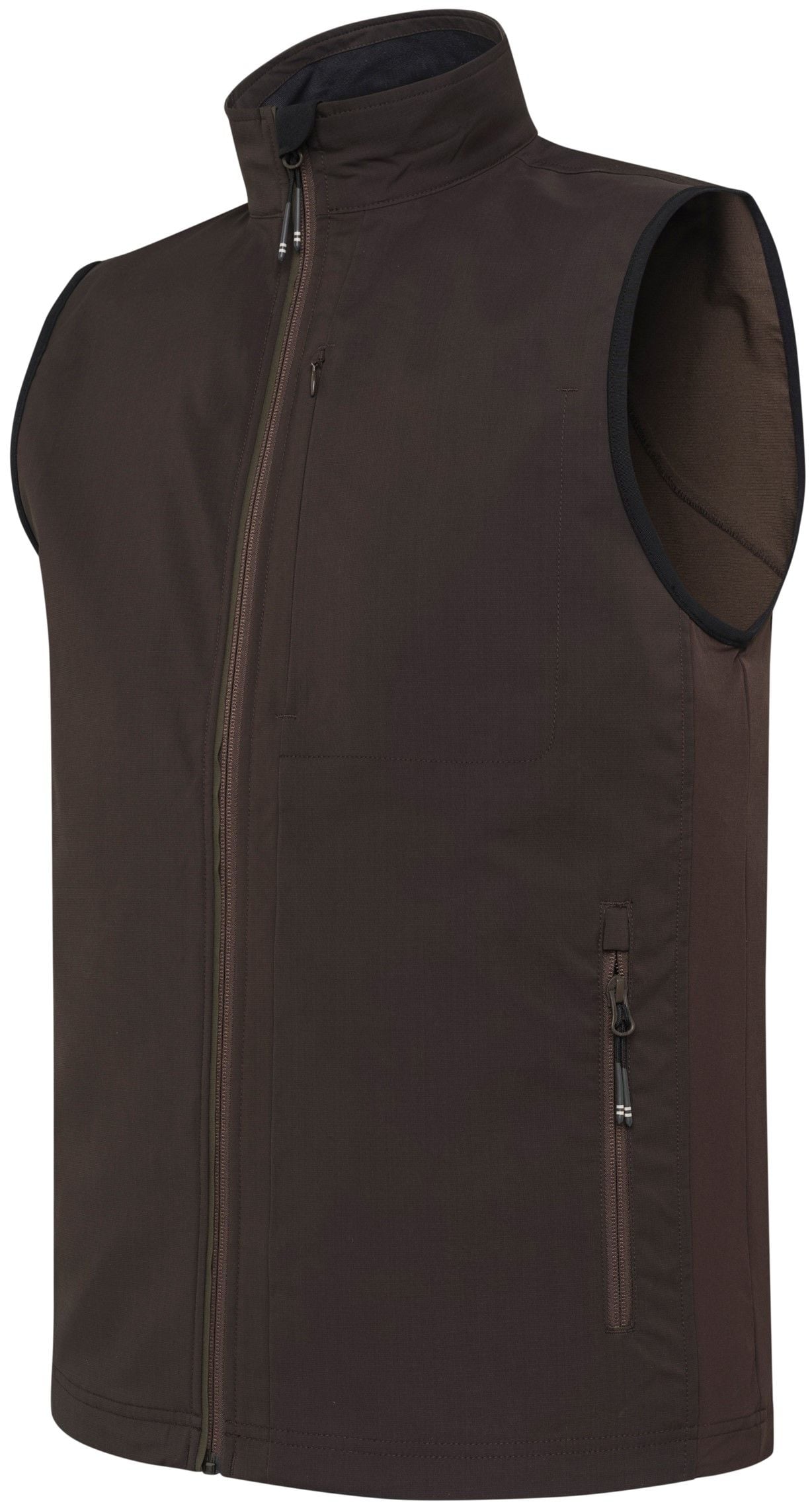 M's Windshell EVO Vest Brown Bark
