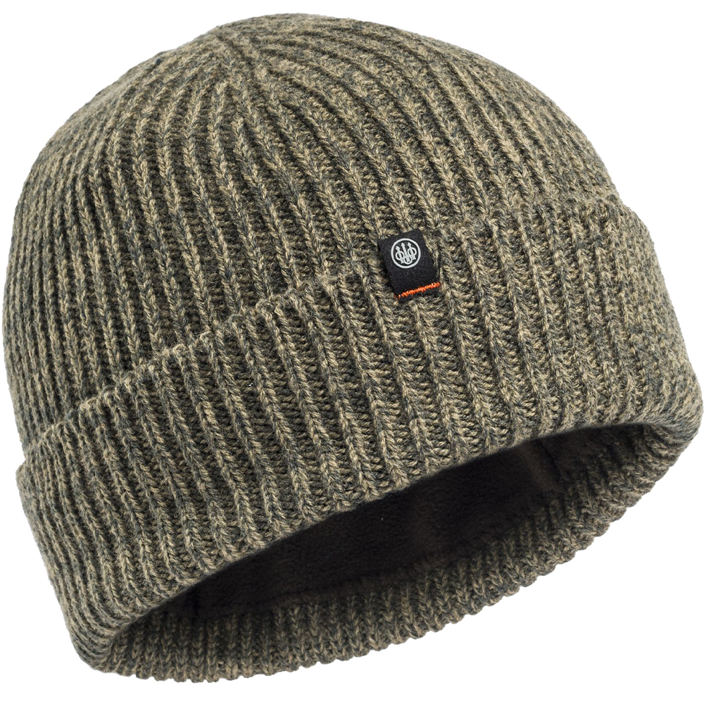 Marten Beanie Green Stone & Bark