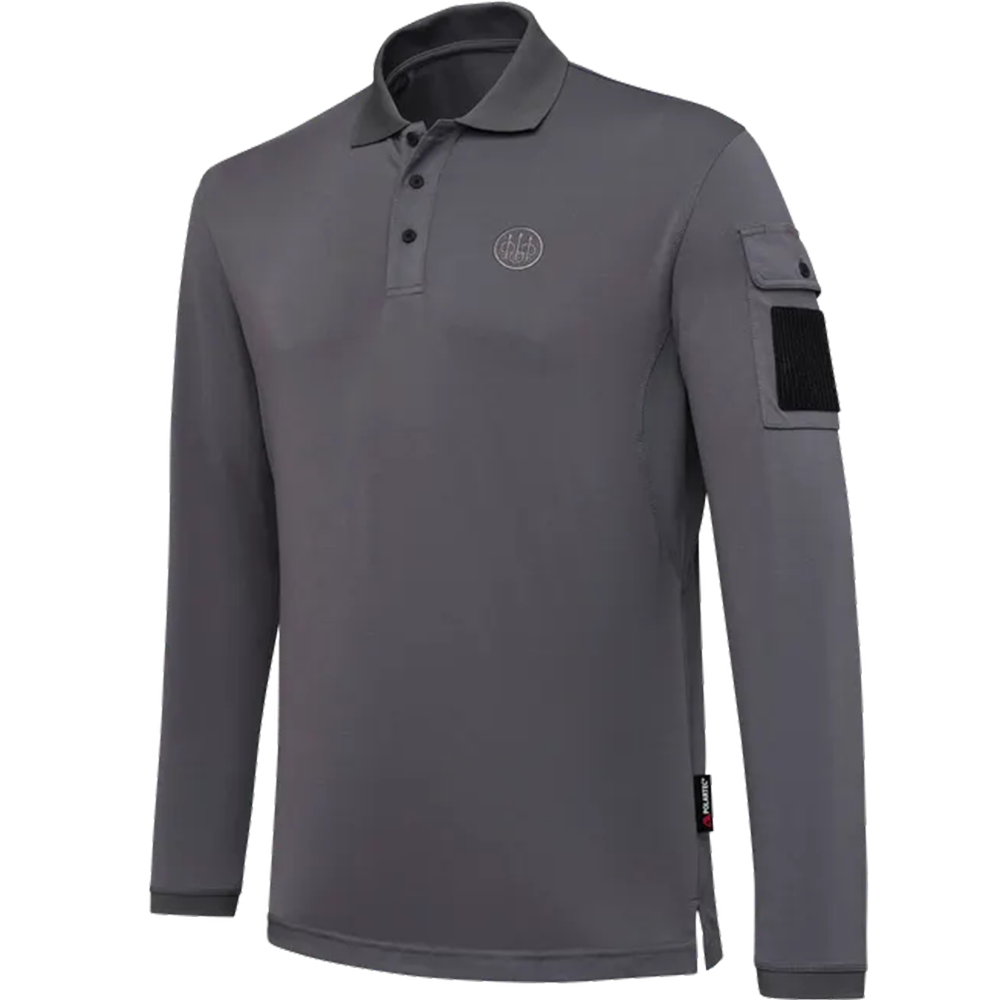 Miller Polo Long Sleeves Smoked Pearl