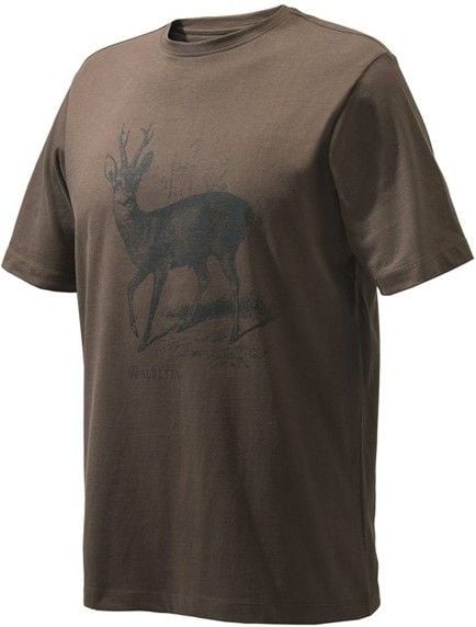 Roebuck T-Shirt Chocolate Brown