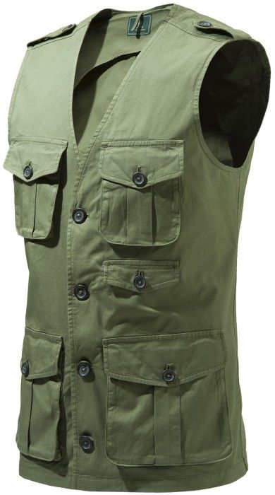 Serengeti Vest Green