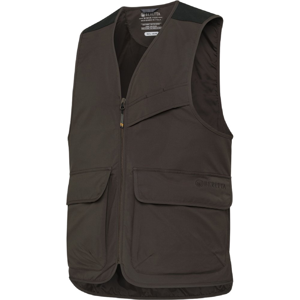 Symmer Vest Brown Bark