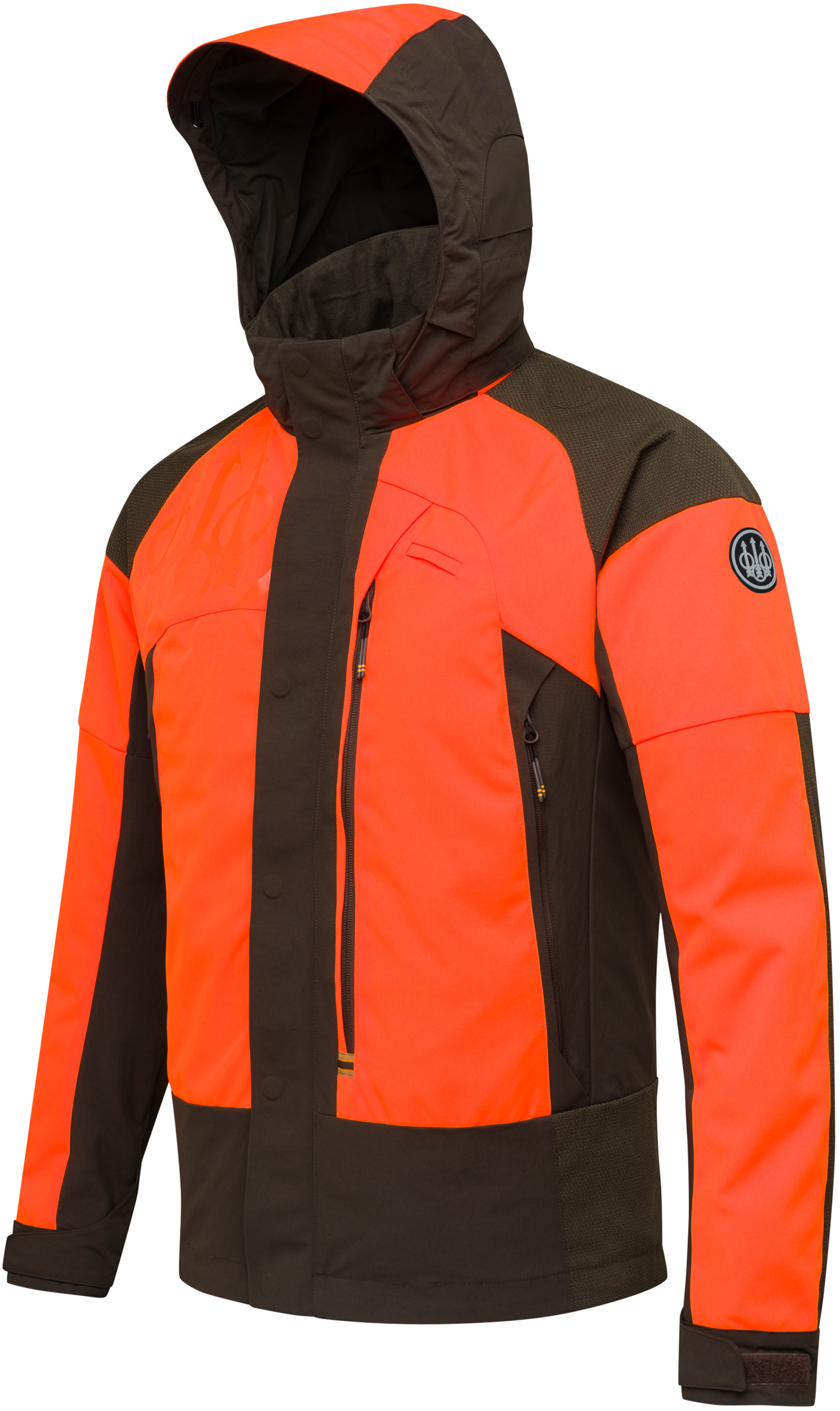 Thorn Resistant EVO Jacket Brown Bark & Orange