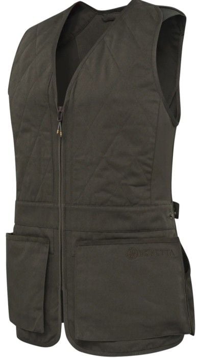 W's Teal Sporting EVO Vest Brown Bark