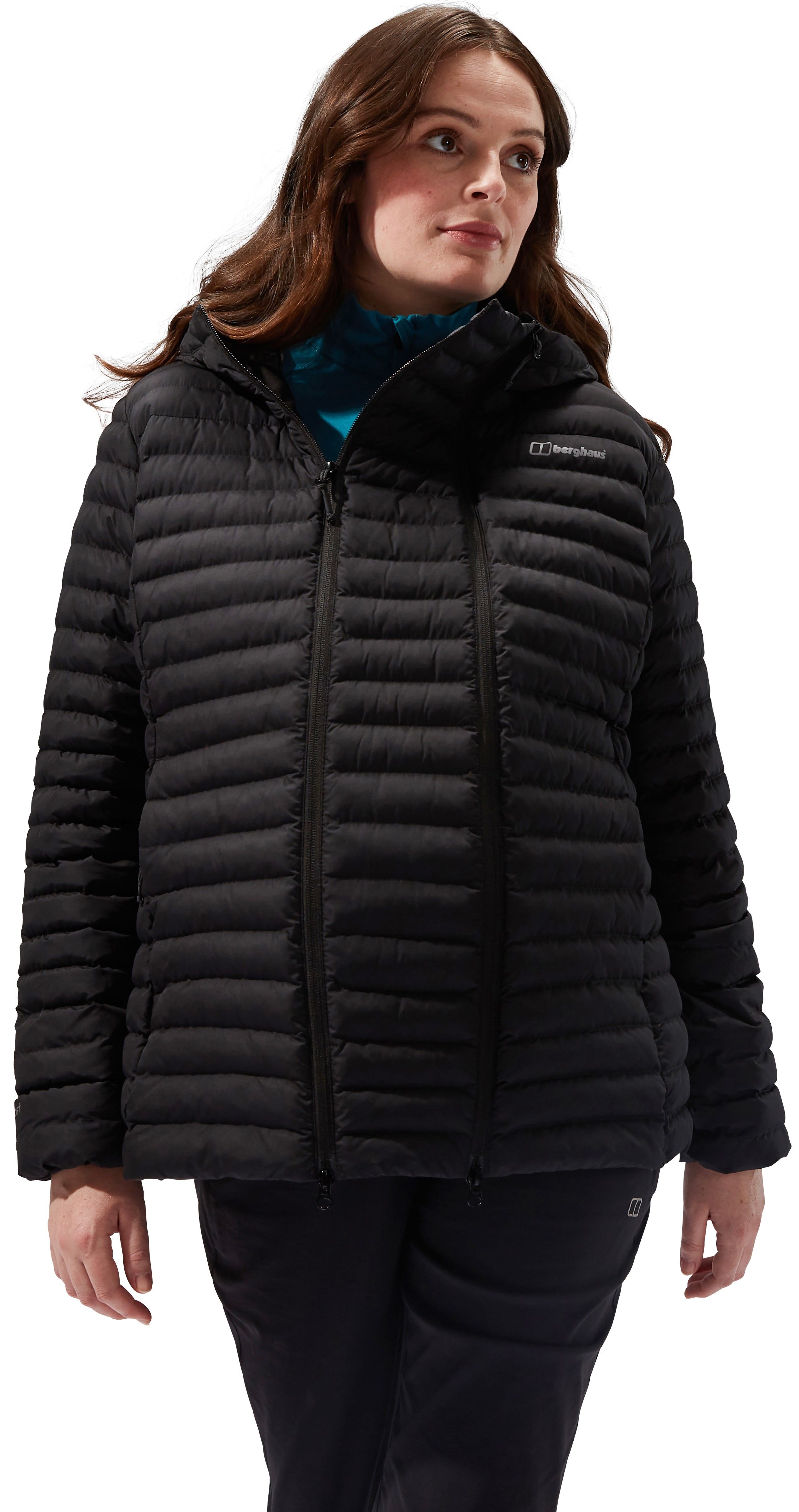 W's Nula Maternity 2in1 Hooded Jacket Black-Black