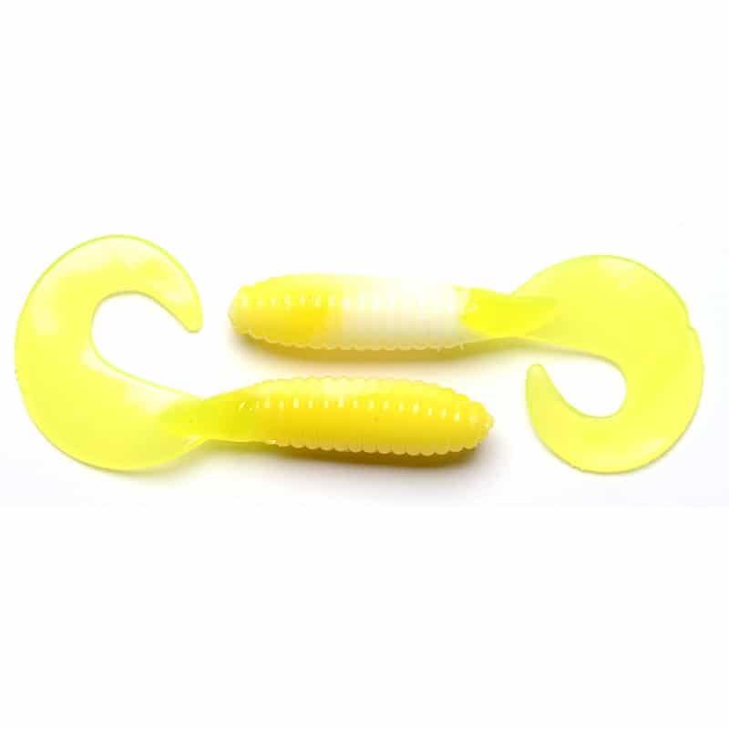 Big Bite Baits Fat Grub Acid Rain 8 cm 10-pack