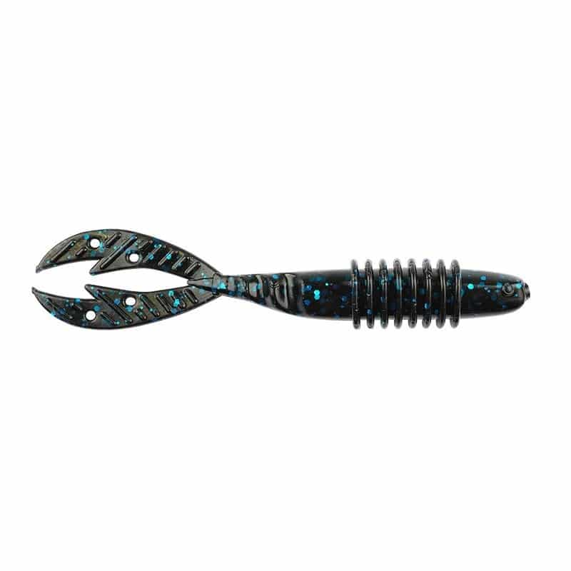 Big Bite Baits Kamikaze Swimon Black Blue Flake 9cm 7-pack