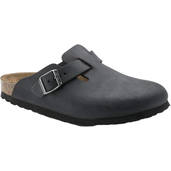 Boston Natural Leather Oiled Regular Black