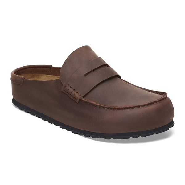 Naples Wrapped Natural Leather Oiled Narrow Habanna