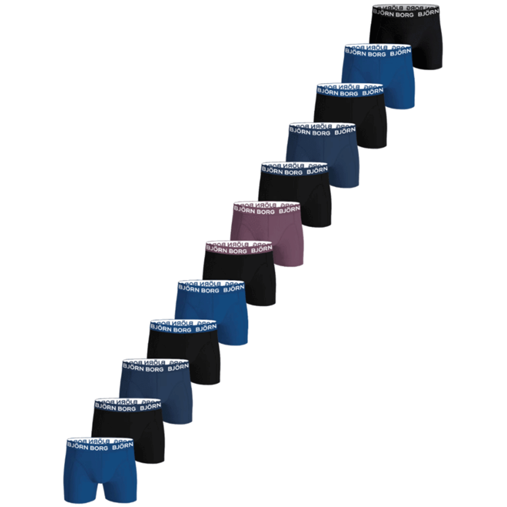 12p Cotton Stretch Boxer MP001 - Multipack 1