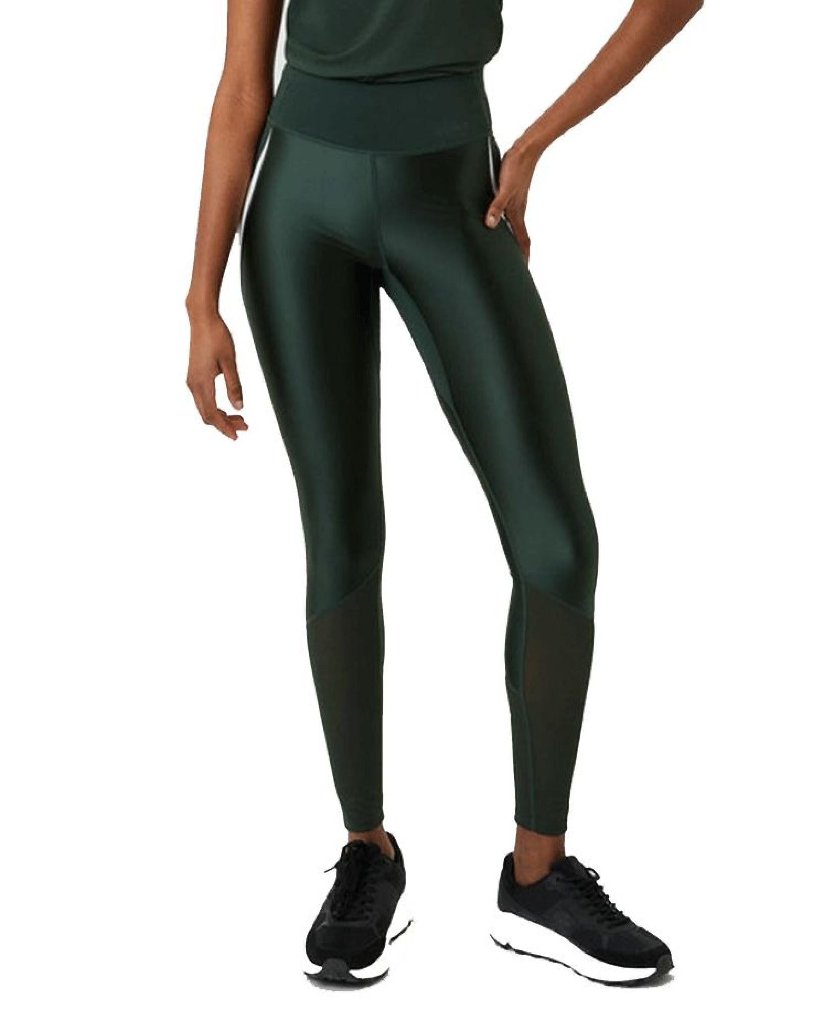 Borg High Waist Swipe Deep Forest