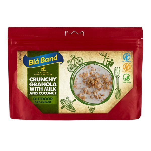 Crunchy Granola With Milk And Coconut