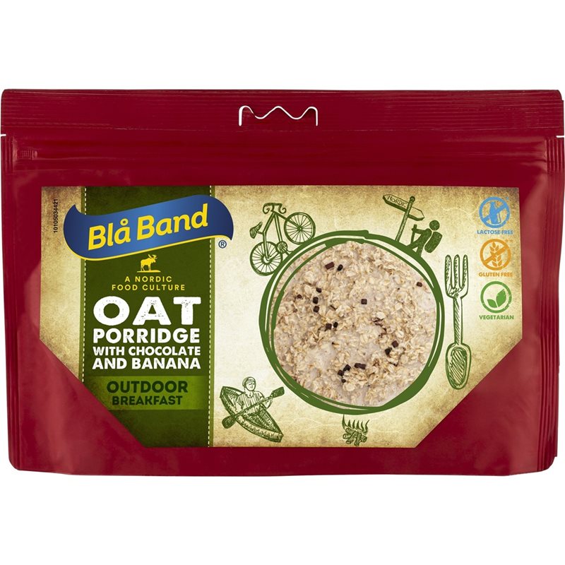 Oat Porridge With Banana & Chocolate
