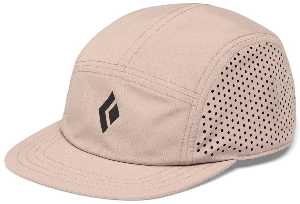 5-Panel Synthetic Cap Pale Mauve/Black Icon Logo