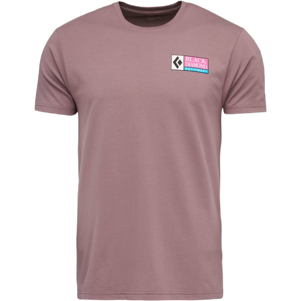 M Bd Winter Ridge Ss Tee Dark Mauve