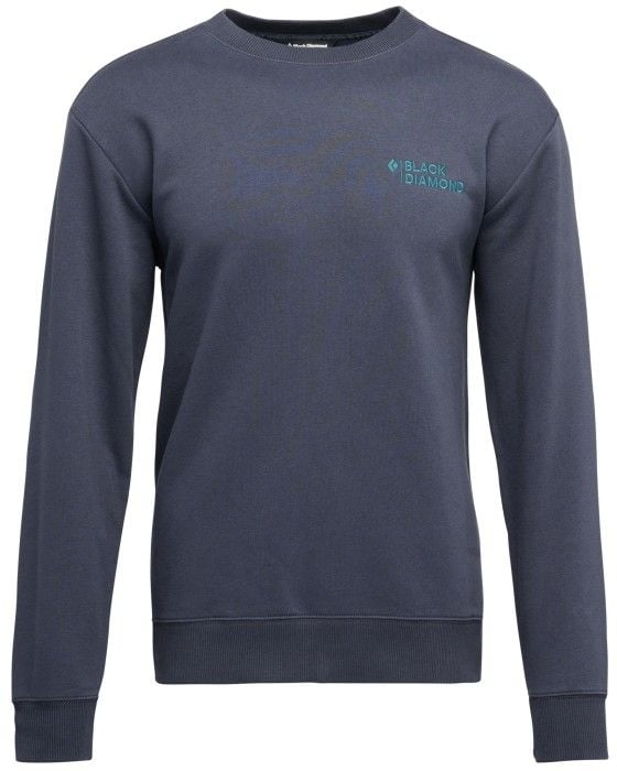 M Mini Stacked Crewneck Charcoal