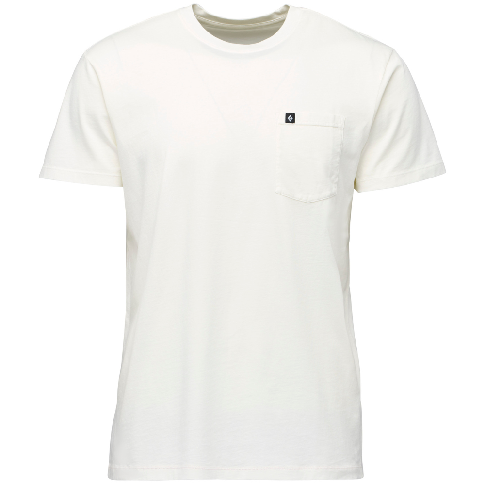 M's Diamond Patch SS Pocket Tee Off White