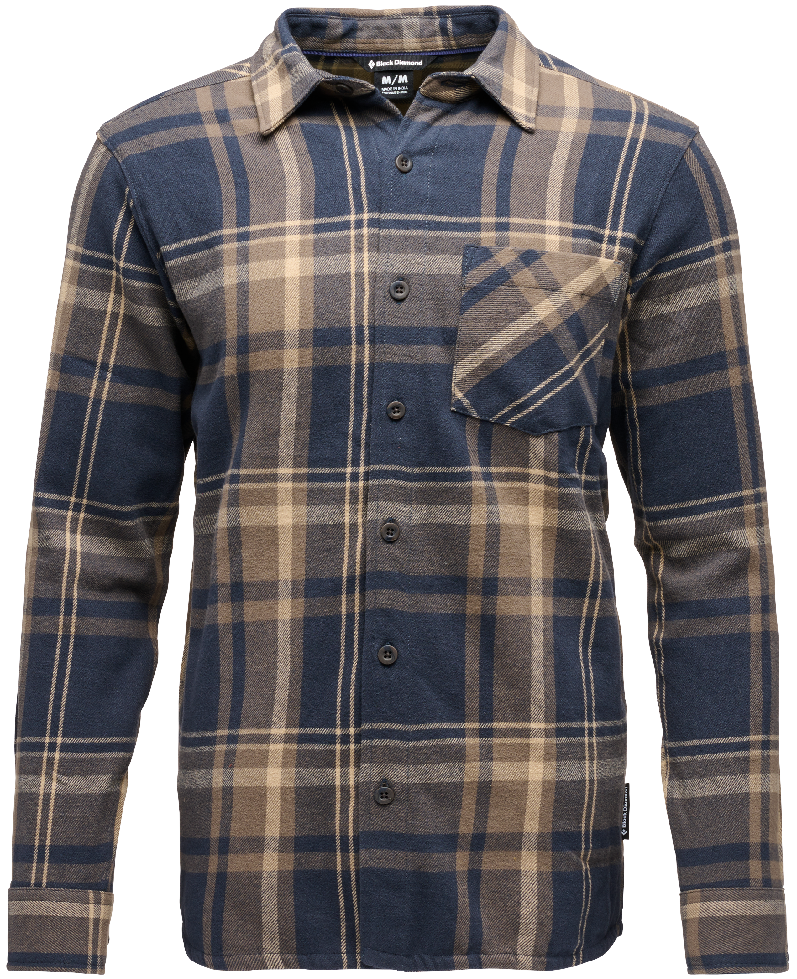 M's Project Flannel Charcoal/Walnut