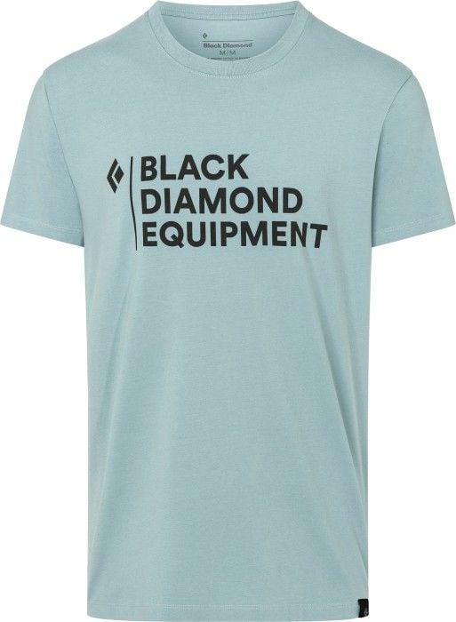M's Stacked Logo Tee Blue Ash