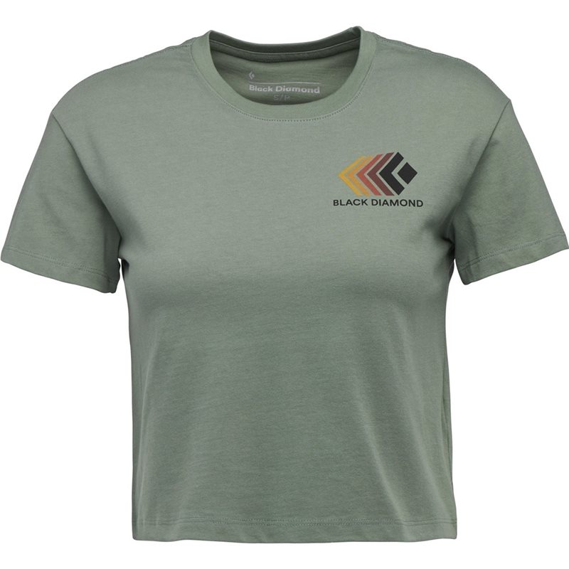 W Faded Crop Ss Tee