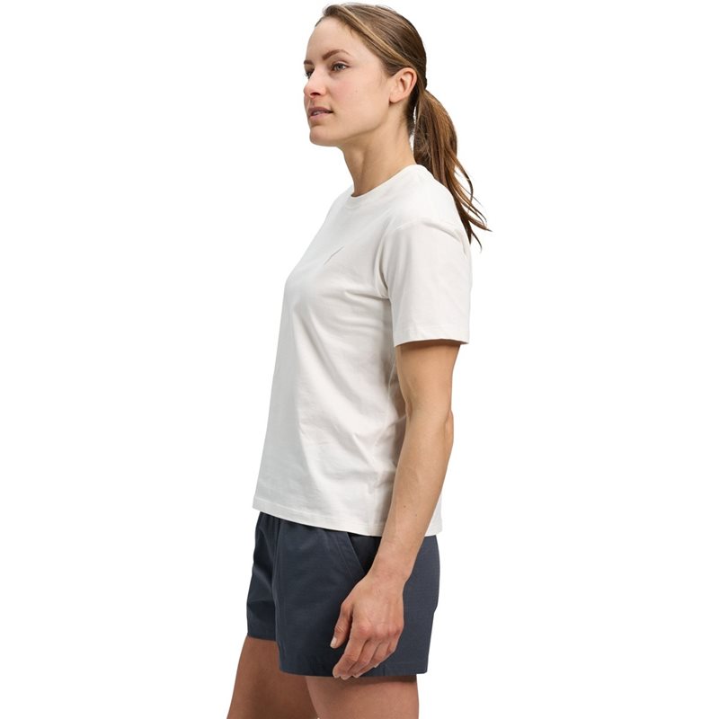 W Heritage Badge Ss Tee Off White