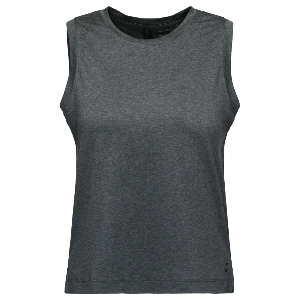 W's Circuit Tank Long Black