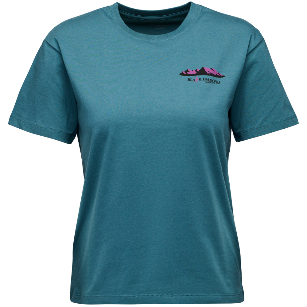 W's Mountainscape SS Tee Creek Blue
