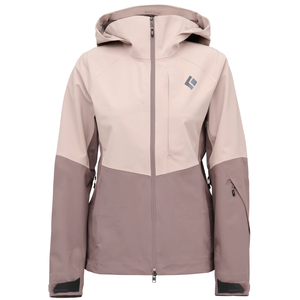 W's Recon Stretch Ski Shell Pale Mauve-Dark Mauve