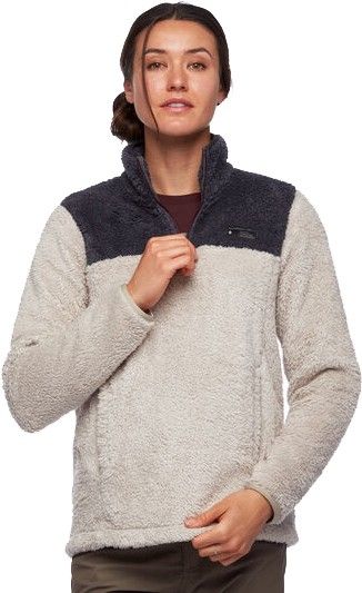 W's Roadie Quarter Zip Fleece Dune/Carbon