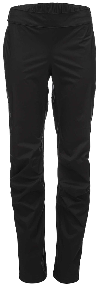 W's Stormline Stretch Full Zip Rain Pants Black