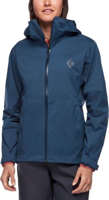 W's Stormline Stretch Rain Shell Ink Blue