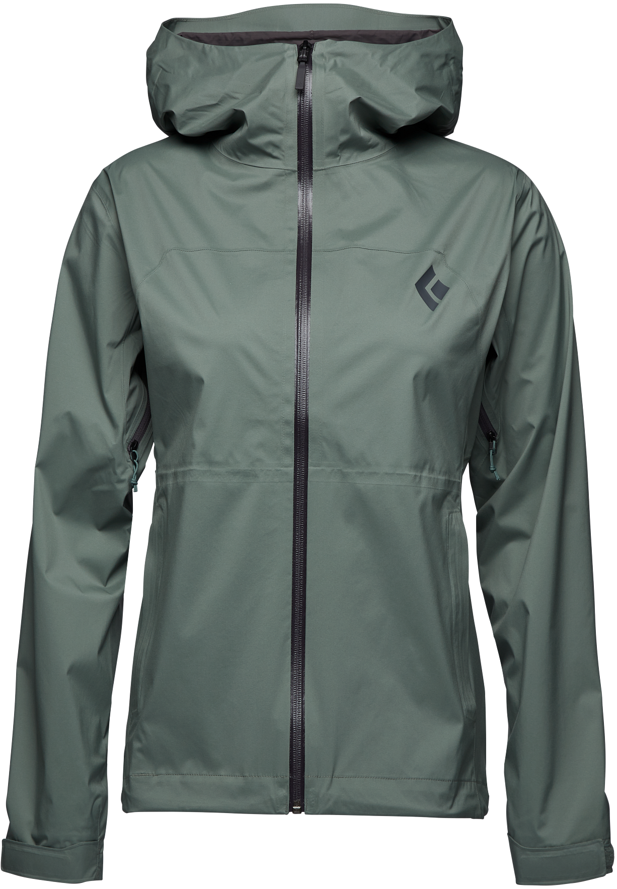 W's Stormline Stretch Rain Shell Laurel Green