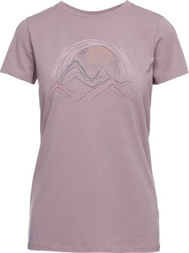 W's Summit Scribble Tee Wood Violet